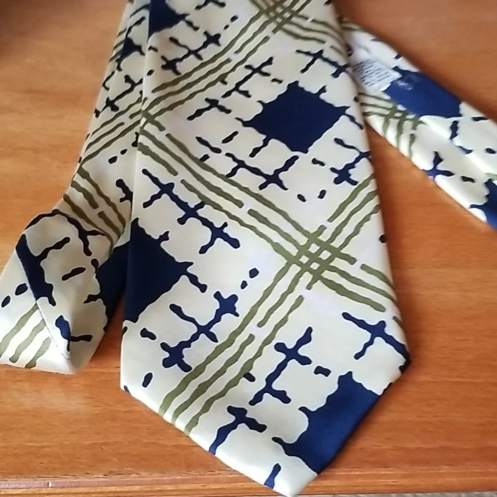 VTG. Lucien Piccard Abraham Straus Silk Retro Tie